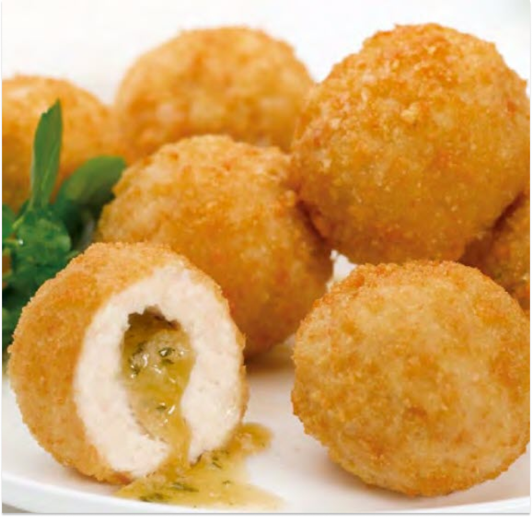 Gourmet Cuisine Chicken & Garlic Balls
