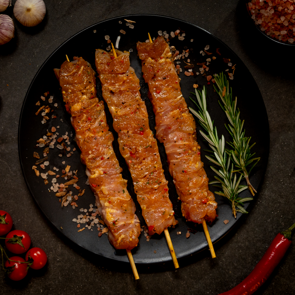 Chicken Kebabs Fresh