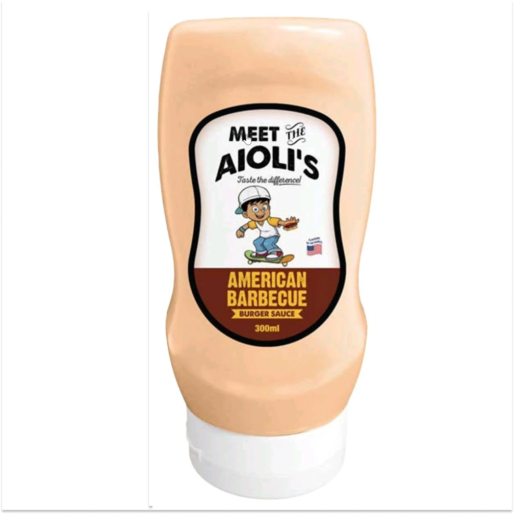 BBQ Burger Sauce - Meet the Aioli's (300ml)