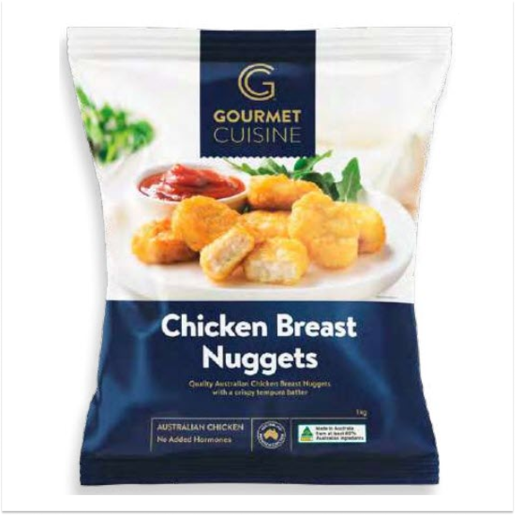 Gourmet Cuisine Chicken Breast Nuggets