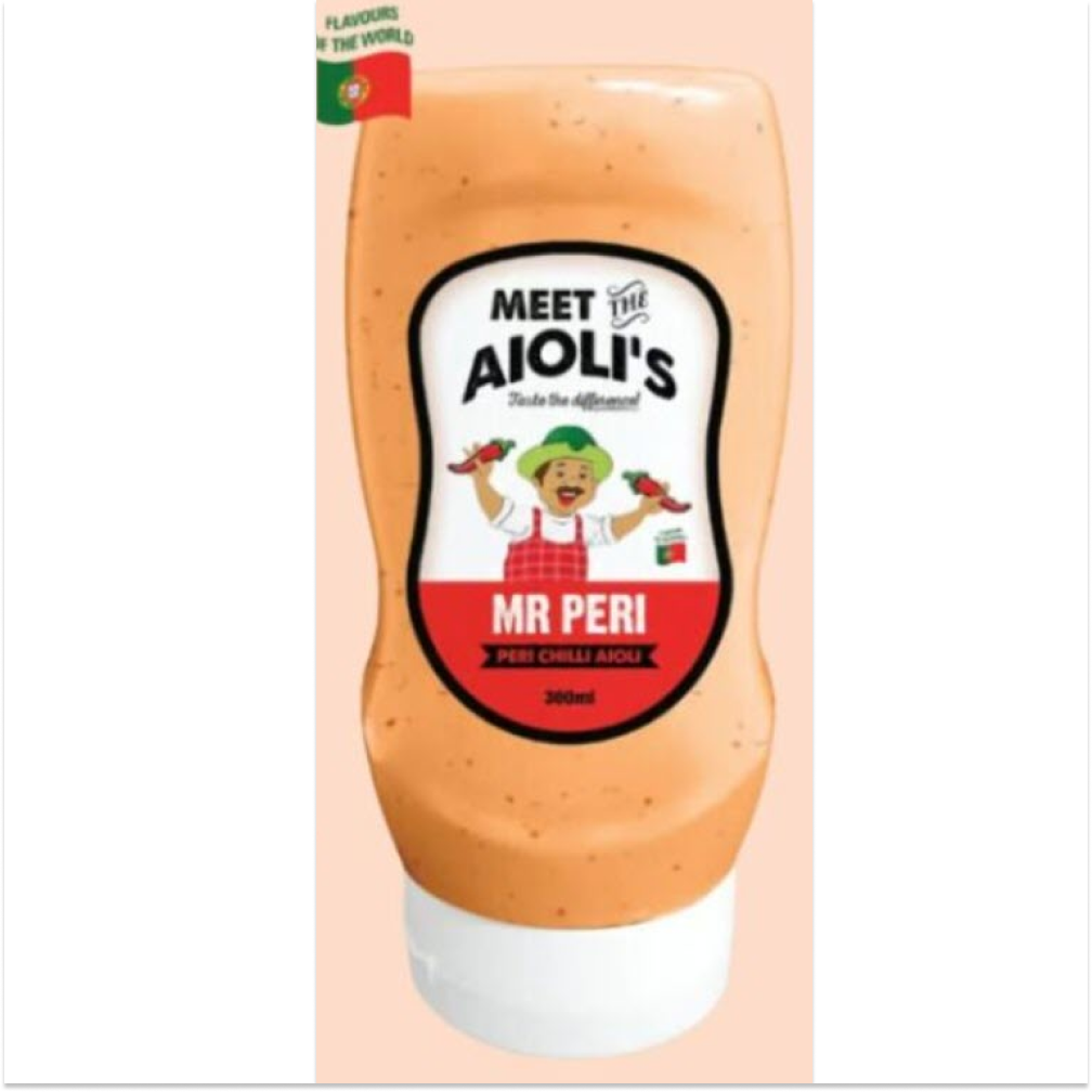 Peri Peri Sauce - Meet the Aioli's (300ml)