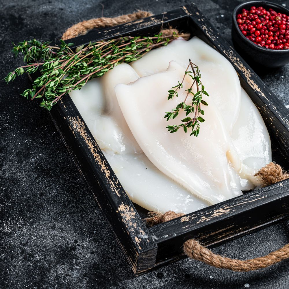 Frozen Squid Tubes (1kg)