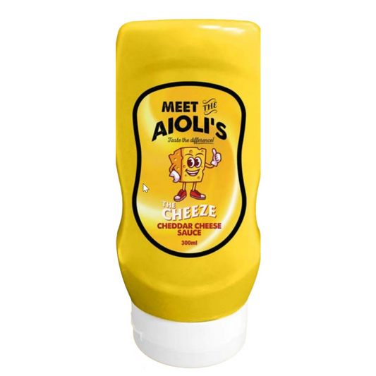 Cheddar Cheese Sauce- Meet the Aioli's (300ml)
