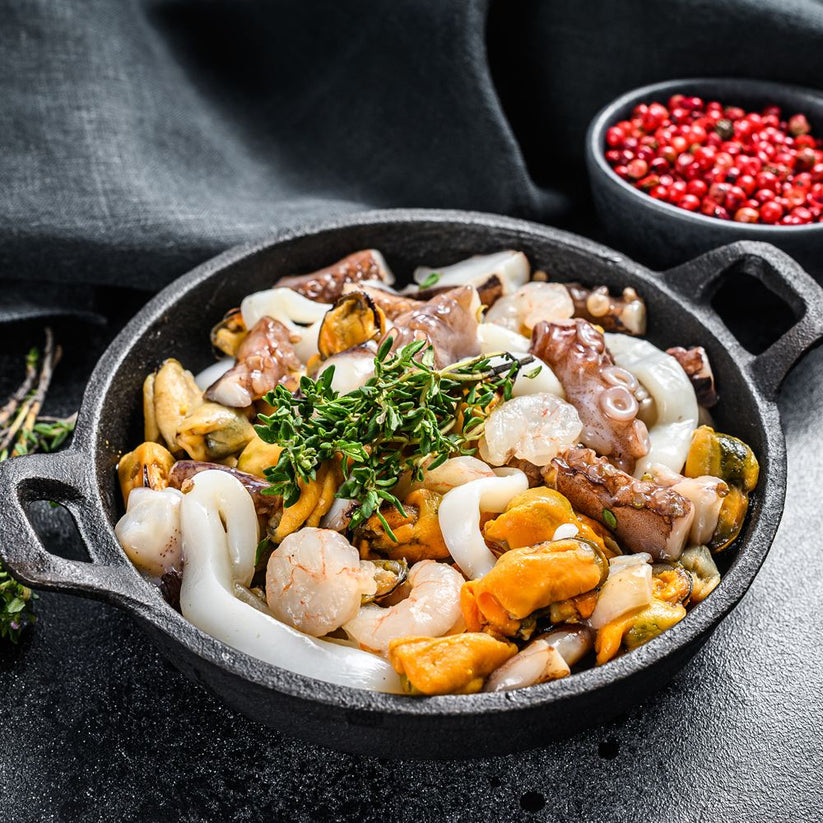 Frozen Seafood Marinara Mix Joes Fresh Poultry