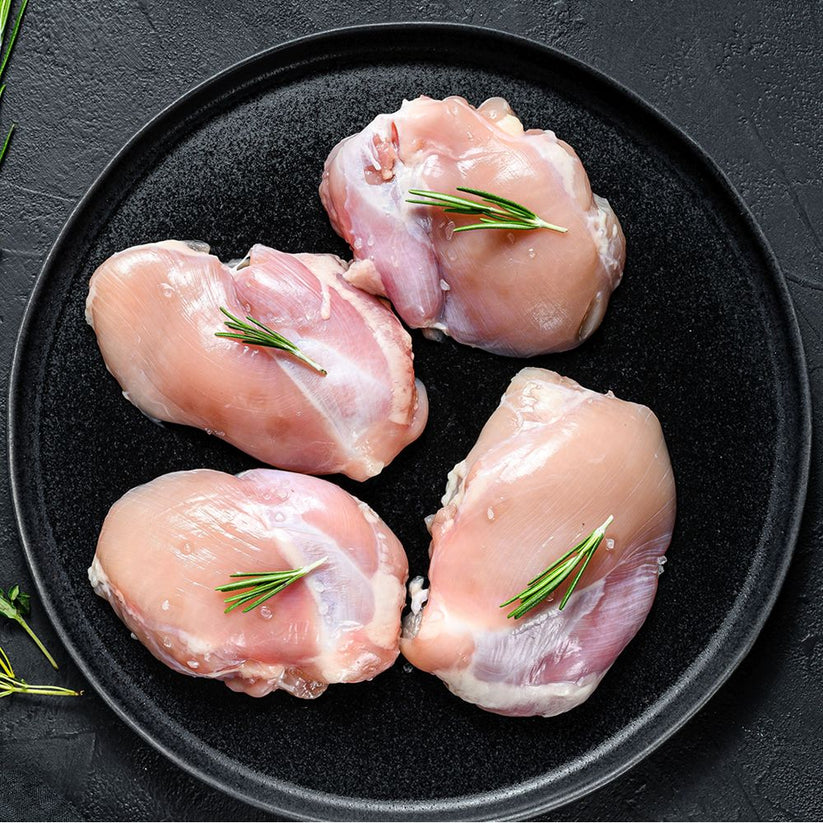 Chicken Thigh Fillet (Skin Off) (1kg) Joes Fresh Poultry